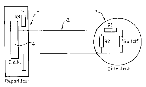 A single figure which represents the drawing illustrating the invention.